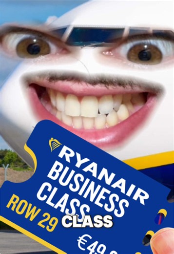 Ryanair business class 😊 #stitch w/ @Live_TheDash #ryanair | ryanair row 29