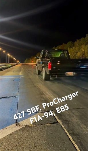 1993 Ford Lightning, Dart 427 SBF, built by 3V Performance, ProCharger F1A-94. #ford #lightning