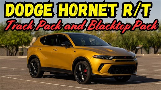 Experience the Dodge Hornet R/T Track Pack: Speed Meets Style