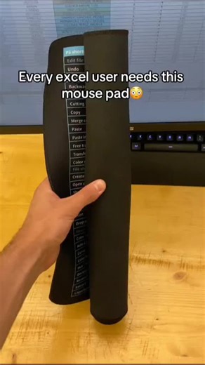 Mouse Pad Shortcuts for Excel Users