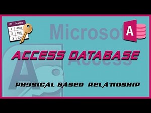 How to Create Relationship in Microsoft Access in Tamil