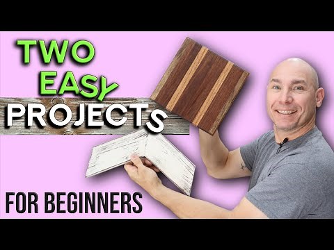 2 Easy DIY Projects For Beginners and 1 With a Twist