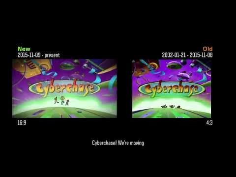 Cyberchase Theme - Comparison of New vs Old Intro