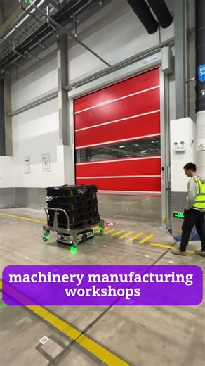 Multi-scenario adaptable high-speed roll-up doors