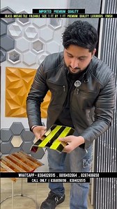 Glass Mosaic Tile | Mosaic Tile | Foldable Glass #mosaictile #glassmosaic #trendingshorts #shorts