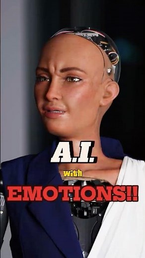 An A.I. with Human Emotions.. Sophia the Robot learns Empathy