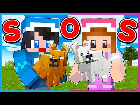 Chiropino rescues kidnapped pets in Minecraft🐶✨【Minecraft】