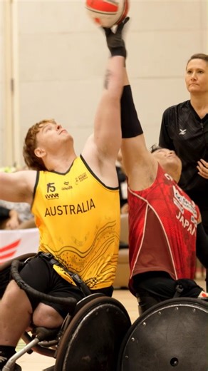 Some 🇯🇵 v 🇦🇺 magic to get you through the afternoon ✨️ 📽 Highlights of the 2025 World Wheelchair Rugby Asia-Oceania Championship final match by @albiej_96 | Australian Steelers Wheelchair Rugby