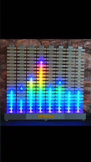 LED Audio Spectrum Analyzer: 8-Band Music Visualizer with Dynamic Effects
