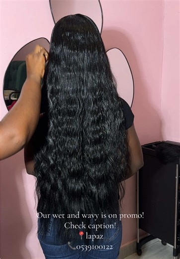Wet & Wavy Hair Promo: Full Service Deal