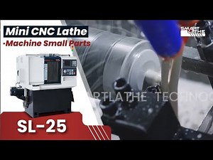 How to machine small parts with CNC lathe | Mini CNC lathe