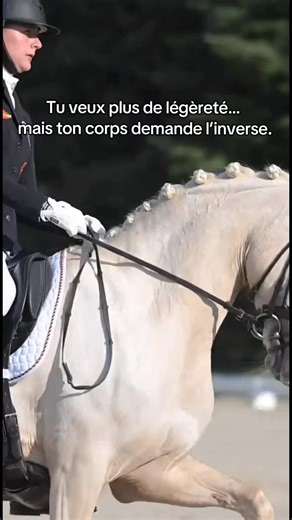 La légèreté est un objectif que presque tous les cavaliers recherchent. Un cheval qui répond facilement. Qui se déplace avec fluidité. Qui semble presque lire les intentions du cavalier. Mais cette légèreté ne dépend pas uniquement du cheval. Elle dépend énormément du cavalier. Si ton bassin est bloqué, le mouvement du cheval se réduit. Si tes mains sont crispées, la bouche du cheval se ferme. Si tes jambes serrent en permanence, le cheval ne comprend plus les vraies demandes. Petit à petit, la 