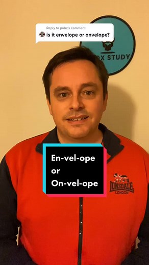 Improving English Pronunciation: Envelope and Onvelope | English Teacher Tips