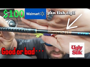 Testing Walmart's Fishing Gear: Ugly Stick Lite Pro + Reel