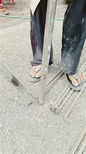 how to bend reinforced concrete with iron pipe and iron wrench diameter 13