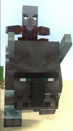 Villager Vs Pillager Ep 7 - Angry Ravager - Minecraft Animation (Full Video) #Shorts