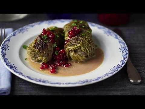 Kåldolmar—Swedish cabbage rolls