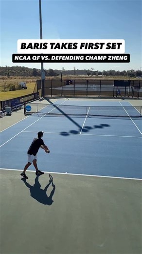 16K views · 35 reactions | Ozan Baris hands the defending champ his first set loss 6-4 of the tournament. | No-Ad, No Problem | Facebook