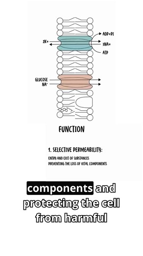 The cell membrane does way more than you think. This video breaks down the core functions that make the cell membrane essential for cell survival. 👍 Like if this helped you understand cell membrane function 💬 Comment “YES” if this made it clearer ▶️ Watch the full video here: https://youtu.be/K0HDlWx4Xxk #CellMembrane #CellBiology #MedEd #MedicalEducation #Physiology #BasicSciences #BiologyLearning #HealthcareEducation | Armando Hasudungan