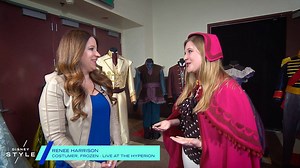 For the first time ever, go behind-the-scenes of Frozen - Live at the Hyperion and sled down the runway with Disney Style: | Anna
