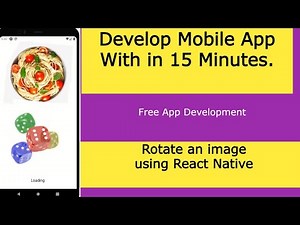 Rotate an image using React Native. Tutorial for Beginners - Build a React Native App [2021]
