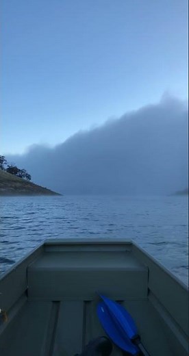5 horsepower Mariner Outboard on a Tracker Topper 12W Jon Boat on Lake Hogan California