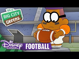 BIG CITY GREENS - Clip: Football | Disney Channel