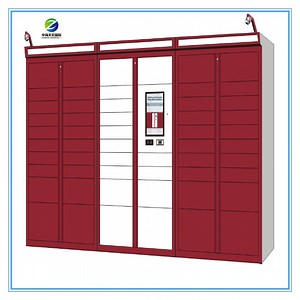 [Hot Item] Outdoor Fingerprint Controlled Intelligent Storage Cabinet Locker Electronic Locker
