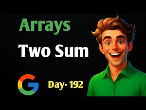 Two Sum - Leetcode | Array - Medium | Strivers A-Z DSA