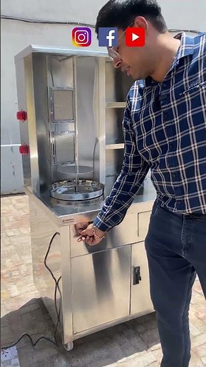 Shawarama Machine - Shawarma Machine With Storage