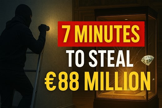 The Louvre Robbery Explained: €88 Million of French Crown Jewels Stolen #LouvreHeist #MuseumRobbery #TrueCrimeStory #ParisHeist #CrownJewels #FrenchHistory #HeistExplained #CrimeDocumentary #LouvreMystery #ArtTheft #RoyalJewels #BreakingNews #HistoryRevealed #7MinuteHeist #GlobalCrime | Money Hustler
