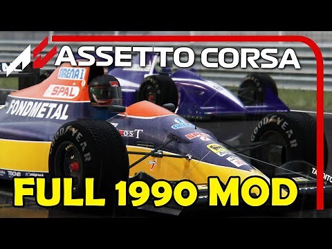 Assetto Corsa F1 1990 Mod