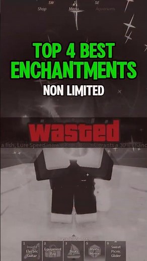 Best Enchantment For Every Players 🤔 #roblox #fisch