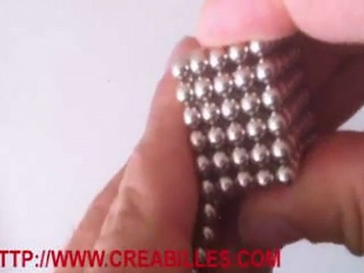 Creabilles 216 billes aimantées : un jeu vraiment magique et incroyable pour faire des formes en 3d 