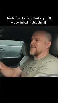 Restricted Exhaust/Plugged Cat [Identification and Testing Procedures]