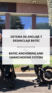 La facilidad de anclar y desanclar tu handbike Batec en segundos, es lo que los hace únicos. Gracias al sistema de anclaje Easy Fix Batec, podrás convertir tu silla manual en eléctrica de forma fácil y cómoda. Supera tus límites en tres segundos.⏱️ - - - The ease of anchoring and unanchoring your Batec handbike in seconds is what makes them unique. Thanks to the Easy Fix Batec anchoring system, you can easily and comfortably convert your handbike into an electric wheelchair. Overcome your limits
