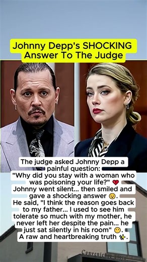 Johnny Depp's SHOCKING Answer To The Judge