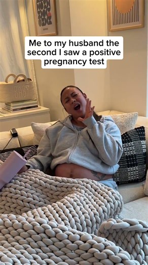 POV: You Got a Positive Pregnancy Test 🤰Couple Reaction 😂