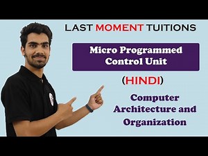 Micro programmed control unit in Hindi | COA | Computer Organization and Architecture Lecture