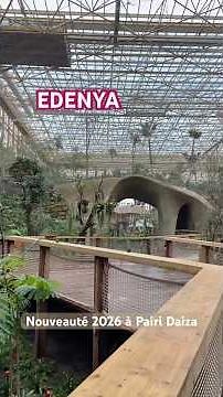 Nouveau à Pairi Daiza : Edenya, la plus grande serre tropicale du monde ! ‪@pairidaizaofficial‬