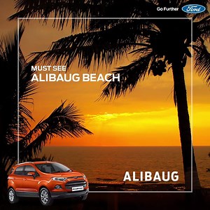 This weekend, catch the enchanting views of the Arabian sea at Alibaug. Start planning with our Go Further Journeys e-book: http://bit.ly/2m6bAfw #WeekendPlanner | Ford