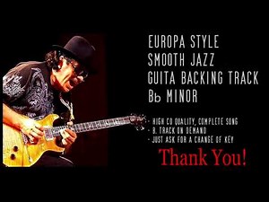 Europa Backing Track (Smooth Jazz Version)