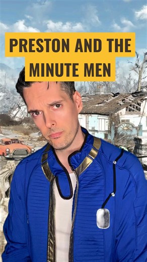 Preston Garvey and the Minute Men in Fallout 4 #fallout4 #memes #gamer