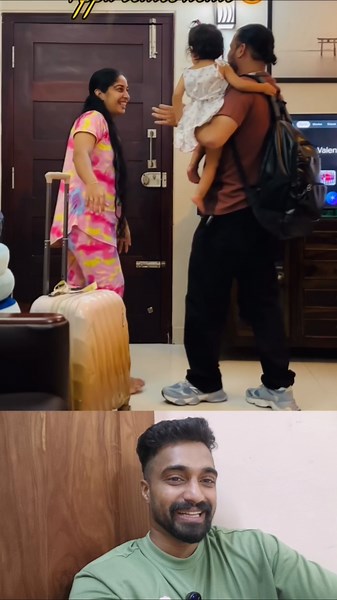 The joy of the kids and mom when Dad came home after work🥰 #shorts #love
