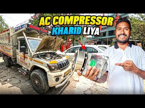 Finally AC Compressor Khareed Liya 🔥 Pickup Ke Liye Abb Banega Asli Luxury Truck