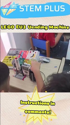 DIY LEGO EV3 | Automatic Vending Machine Build! #lego #shorts