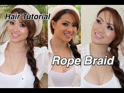 How To: Rope Braid **Easy Hair Tutorial**