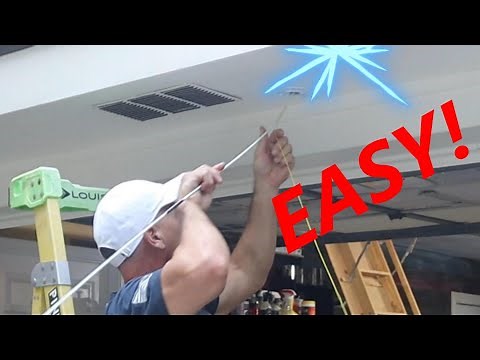 How to run WIRES for POE ONWOTE 4k Security Cameras or OUTDOOR LIGHTING | Paul Ricalde