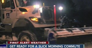 Plows hit residential streets in metro Denver