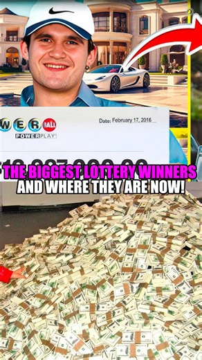 62K views · 1K reactions | The biggest lottery winners and where they are now!  . . . #curiosities #curiosity #animals #didyouknow #curious #curiousworld #unknown #curiosities #knowledge #likes #unknownfacts #facts #unbelievablefacts #curiousfacts #didyouknow❓ #curious #fact #mystery #news #novelties #amazing #knowledge #didntknow #worldcuriousfacts #incredible #nerdcuriosities #fantastic #fantasticnerd | Clan of the Curios | Facebook